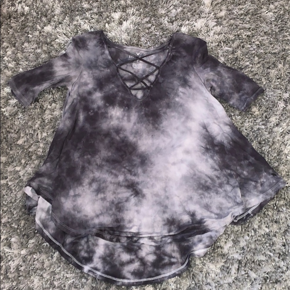 Tshirt with crossing on front